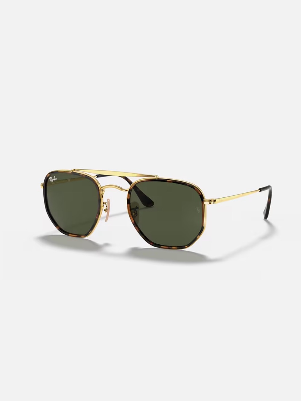Ray-Ban Marshal II Women’s Sunglasses Frame: Gold Lenses: G-15 Green